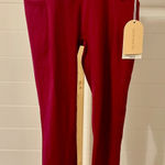 Blogilates Women's Burgundy High Waist V Photo 0