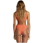 Billabong  Orange Summer High Maui Rider Ribbed Bikini Bottoms XL NWT Photo 7