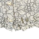 Loft  Cream Floral Lace Button Back Blouse‎ Romantic Feminine Top Large Photo 3