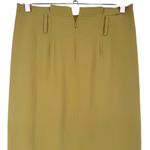 Boden Melina Paperbag Waist Midi Skirt Mustard Yellow Size 4 Preppy Old Money Photo 7