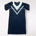 Yarnworks Petite Vintage Lambswool Pearl Sweater Dress‎ Size L Black Size L Photo 3