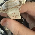 Kaisely  High Waist Black‎ and White Shorts with Whimsical Print Photo 3