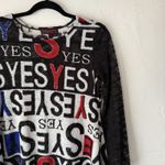Mishca Dress Y2k City Small Black White Red Long Sleeve Lace‎ Yes Print Dress Photo 1