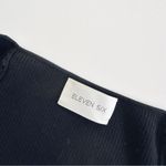 Eleven Six Elle Bodycon Ribbed Sweater Black Photo 9