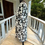 Maeve  Anthropologie Womens 6 Zola Shift Shirt Dress Black & White‎ Pocket Dress Photo 3