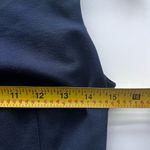 MM.LaFleur M.M. LAFLEUR Lydia Twist Shoulder Sleeveless Sheath Dress ponte stretch Navy 8 Photo 7