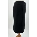 Loft Ann Taylor  Black Pencil Skirt Size 0 Career Work Office Professional Photo 3