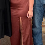 Cinnamon rose bridesmaid dress from Revelry Red Size 12 Photo 0