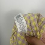 Topshop Seersucker Check Wrap Dress in Lime and Lilac-Multi size 6 Photo 9