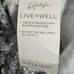 JM Collection JM Active ivory and green paisley print soft brushed hoodie size medium NWT Photo 7