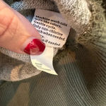 Nine West Camouflage Camo Print Ruffle Pullover Sweater Sweatshirt Size M Medium Photo 7