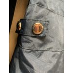 Susan Graver  Women’s Jacket Water Resistant Zip-Front Grommet Trim Blue Size M Photo 15