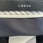 Banana Republic NWT size 10 Logan trouser pant blue w/cheetah cropped mob wife Photo 5