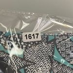 Lands' End L Floral Swim Shirt Rash Guard Long Sleeve Aqua Blue White Navy Size L Photo 8