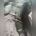 Torrid Black Faux Leather Jacket Photo 5