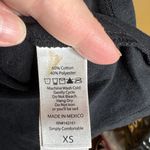 LuLaRoe Liv Black Brown Tee Life’s A Party Dress Like It Size XS Photo 4