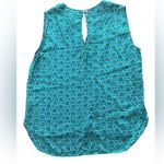 Escapada Green Lime Printed Sleeveless Top Size M Photo 1