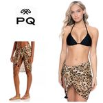 PilyQ New. PQ Leopard Sarong. O/S. Retails $94 Photo 1