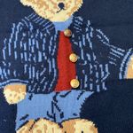 #136 BOUTIQUE Navy Bear Vest Blue Size L Photo 6