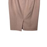 Salvatore Ferragamo  cream wool angora pencil classic skirt sz 8 Photo 8