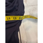 Cider Women's Navy Silver Star Long Sleeve Tee Plus Size 1X Photo 5