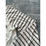 NWT! Noracora Gray White Wink Beauty Long Sleeve Zip Neck Top Medium Gray Photo 5