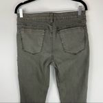 Silver Jeans Aiko Skinny Green Cargo Zip Pockets Pants Sz 31 Photo 7