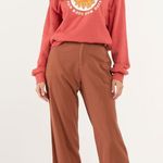 Hurley  DNA Womens Oversized Crewneck Sweatshirt mineral red size medium Photo 2