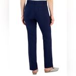 JM Collection  Petite Navy Blue Straight-Leg Pants Size 16P New Photo 1