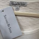 White T Shirt Steer Skull with Flowers Patriotic Red White & Blue 4th of July Size L Photo 3