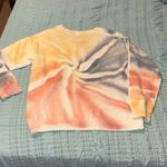 PaperMoon  Tie-Dye V-Neck Sweater Photo 2