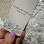 SALE🤍FIND LOVE WEDDING DRESS🤍Elegant White Lace Long Sleeve Gown Size 6 Photo 9