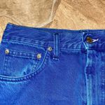 Helmut Lang Blue Denim High Waisted A-line Mini Jean Skirt, Size 29 Photo 2