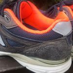 New Balance  990 V4 Blue Orange Athletic Sneakers Women's Size 10 Photo 5