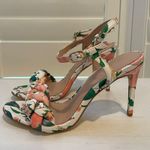 Rachel Zoe Vero Cuoio Kelly Braid Spring Floral Stiletto Heel Size 6.5 Wedding Photo 3