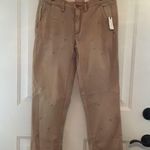 Anthropologie NWT  PICRO PAINT SPATTERED CHINO. 25 Photo 2