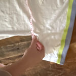 Lacoste  Women’s Contrast Bands T-shirt size small medium 32 Photo 7