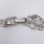 Vintage Napier Y Drop Beaded Strand Necklace Silver Tone Y2K 2000s Fairycore Photo 5