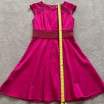 Eliza J Pintucked Waist Seamed Ponte Knit Fit & Flare Dress Photo 2