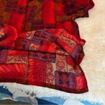 draper's & damon's VTG Draper’s & Damon’s Button Up Blouse Vibrant Colors Size 2X Rayon Photo 8