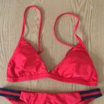 Boutique Las Vegas 2Pc Bikini Swimsuit Ruched XS/S Red Size undefined Photo 1