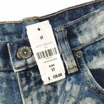 LF new Carmar ❉ Retro 80’s Acid Wash Denim High Waist Cuffed Festival Short ❉ 27 Photo 3