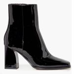 Paige Farah Square Toe Bootie in Black Patent Leather Size 7 New in Box $420 Photo 9
