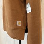 Carhartt New Size Small Brown Hoodie TENCEL™ Series Loose Fit Graphic Sweatshirt Photo 6