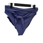 Mara Hoffman  Goldie stretch-jacquard high-rise bikini briefs Photo 1