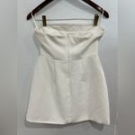 NWT Commense Solid Tube Mini Dress White XS Photo 2