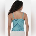 No Boundaries  Womens Top Size Small Corset Style Lace Trim Padded Bra New Photo 2