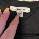 James Perse  Racerback Jersey Midi Dress | Black Photo 1