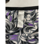 Women's Delta Burke Chemise & Slip 3XPurple Black Purple Size 3X Photo 2