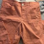 Coral Straight Leg Women's Jeans Pink Size 12 Photo 0